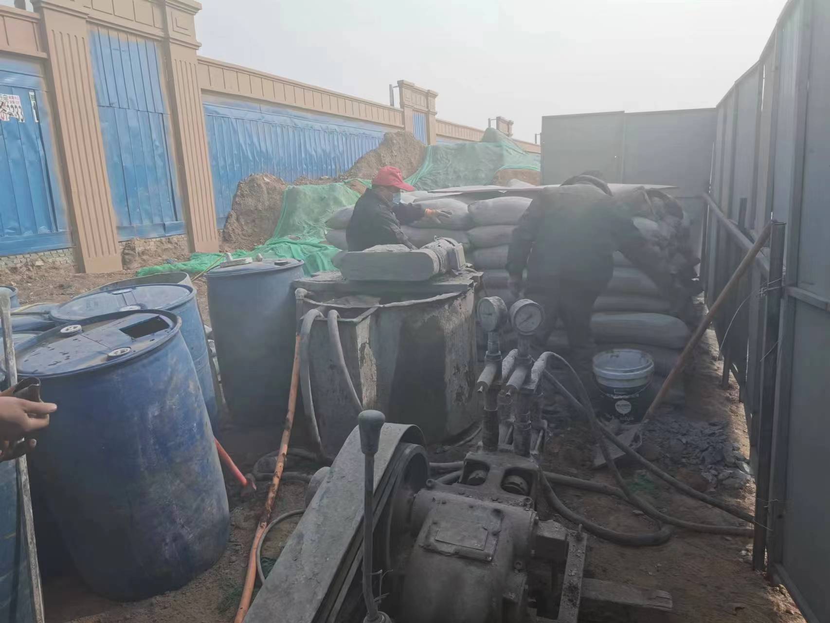 庆安房屋下沉注浆